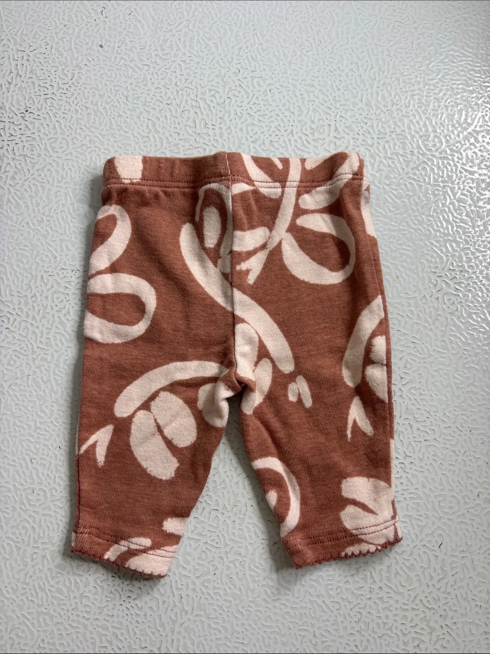 495 - Carter's Pink and Rust Floral Baby Set